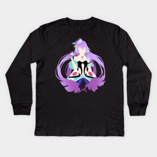 Mikumo Art Nouveau simple Kids Long Sleeve T-Shirt